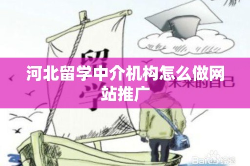 河北留学中介机构怎么做网站推广