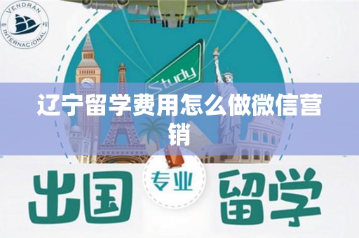 辽宁留学费用怎么做微信营销