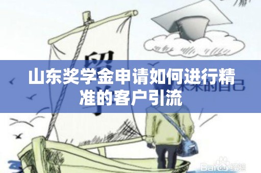 山东奖学金申请如何进行精准的客户引流