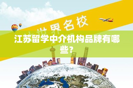 江苏留学中介机构品牌有哪些？
