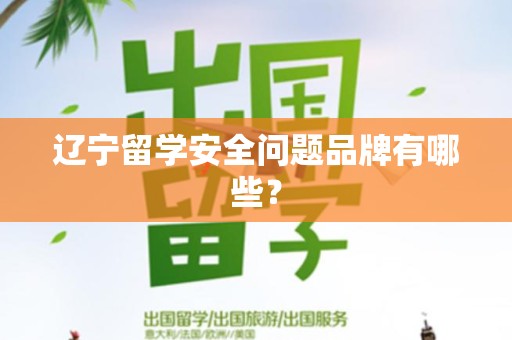 辽宁留学安全问题品牌有哪些？