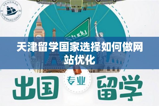 天津留学国家选择如何做网站优化