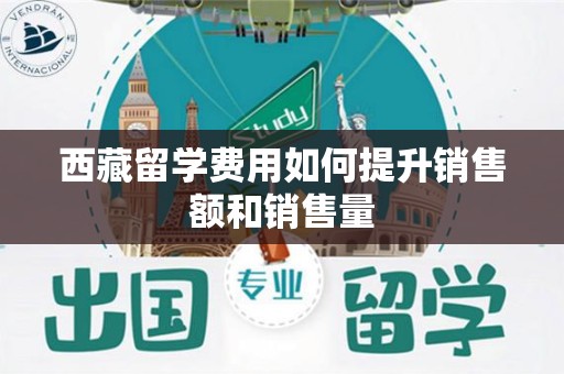 西藏留学费用如何提升销售额和销售量