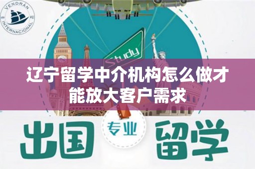 辽宁留学中介机构怎么做才能放大客户需求