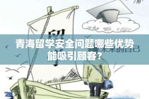 青海留学安全问题哪些优势能吸引顾客？